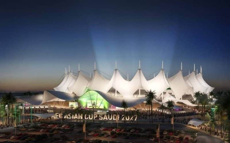 صور التصاميم الرهيبه للملاعب السعودية لكأس آسيا 2027