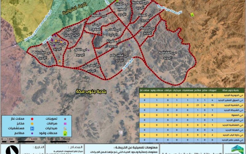 انطلاق المرحلة الجديدة من هدد مكة 1445.. تعرف على الأحياء التي سيتم إخلائها خلال الفترة القادمة ووضع علامات الهدد عليها