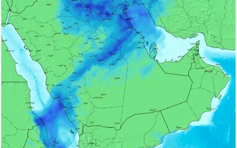 توقعات الطقس.. أمطار على مناطق واسعة في المملكة وانخفاض ملحوظ في درجات الحرارة