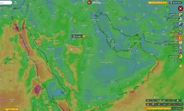 عاصفة برد قوية جداً في معظم مناطق السعودية والحصيني يحدد المناطق المتأثرة بها